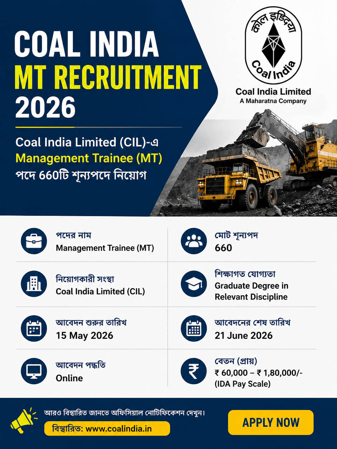 coal india jobs 2026